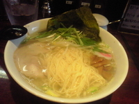 「さっぱり鶏塩ラーメン」@ラーメンAOZORA 錦町店の写真