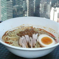 「バリ男 男の坦々麺 425円（特別御優待クーポン利用）」@新!東京らーめんチャンピオンの写真