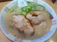 「ラーメン（+替え玉）」@長浜ラーメン 南州屋の写真