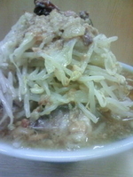 「ラーメン（ヤサイ、アブラ、カラメ）」@ラーメン富士丸 北浦和店の写真