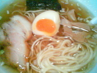 「らーめん/細麺・カタメ（￥700）」@信濃神麺 烈士洵名の写真