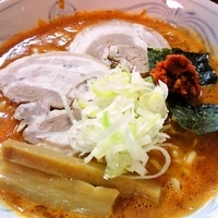 「旨辛中華（海老トマトVer.）」@中華そば つけ麺 村岡屋の写真