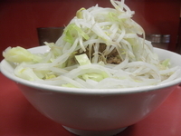 「ラーメン小豚+ニンニク増し 「750円+無料」」@ラーメン二郎 ひばりヶ丘駅前店の写真