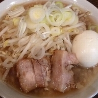 「背脂煮干しそば （煮玉子トッピング）」@麺処 遊の写真