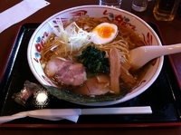 「醤油ラーメン+大盛(¥50-)」@らーめん登楽 ふみやの写真