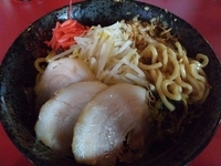 「まぜそば・豚・チーズ」@麺や 唯桜の写真