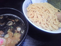 「もり煮玉子+2月限定トッピング[マー油]」@大勝軒まるいち 大宮店の写真