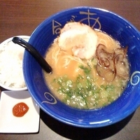 「六白￥570+替え玉+ご飯サービス」@ろくの家 飯塚店の写真