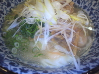 「あっさり鶏そば+海老ワンタン」@鶏そば 一瑳の写真