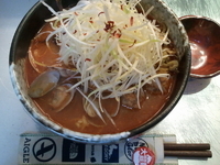 「浅蜊辛そば」@麺匠 呉屋の写真