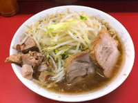 「小ラーメン そのままで」@ラーメン二郎 上野毛店の写真