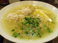 「鶏塩らーめん（750円）」@麺バカ息子の写真