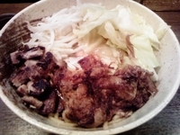 「まぜそばJUST」@らうめん考房 ありがた屋の写真