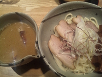 「チャーシューつけ麺1.5玉（950円）」@北野坂 奥の写真