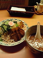 「平日夜限定 メガ鶏煮干つけ麺（仮）」@らあめん工房 まんぼぉの写真