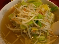 「タンメン￥600⇒￥300+大盛り￥120」@萬来 杉戸南店の写真