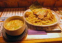 「全部入りつけ麺（大盛り）950円」@つけ麺 紫匠乃 門前仲町店の写真