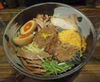 「油そば750円+チャーシュー250円」@中華そば 椿 蒲田店の写真