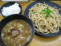「つけ麺[中・300g]800円+ランチサービスライス」@麺屋 游柳の写真