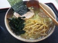 「煮干ラーメン（しお） ￥600」@匠亭の写真