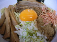 「まぜそば（並）」@麺屋 加藤の写真