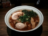 「魚介醤油ラーメン（油少なめ）+味玉（￥700+クーポン）」@麺や 幸村の写真