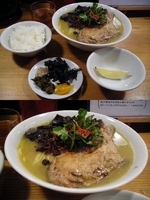 「『濃厚鶏塩ラーメン+鶏飯セット（￥800+200）』」@ゲツメンの写真