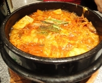 「ラーメンチゲ」@炭火焼肉 東海苑の写真