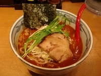 「男味噌にぼしらーめん」@麺や 六三六 寝屋川店の写真