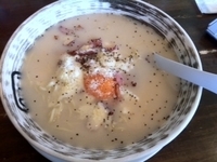 「カルボナーラな塩ラーメン」@なごみやの写真