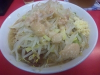 「小らーめん （アブラ ニンニク少々） 680円」@らーめん豚喜の写真