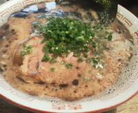 「ラーメンセット（細麺） 750円」@水田商店の写真