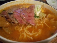 「カルビスープラーメン」@韓国ソウル焼肉専門店の写真