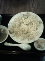 「かにチャーハン￥700」@しろ兎の写真