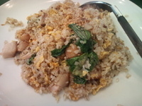 「皮付き豚バラ青菜チャーハン（819円）」@百香亭 牛久店の写真