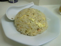 「半チャーハン 350円」@麺屋 源の写真