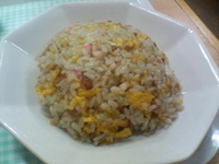 「半チャーハン」@中華料理 萬来軒の写真