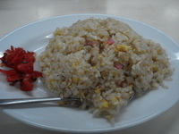 「焼きめし 600円」@八ちゃんラーメンの写真