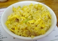 「半チャーハン 250円」@黄金の福ワンタン まくりの写真