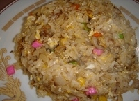 「もやしラーメン+焼き飯」@クーニャン ラーメン 赤のれんの写真