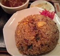 「カレーチャーハン（670円）」@ラーメン王の写真