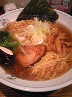 「醤油らあめん￥650+大盛￥150」@らうめん 纏の写真