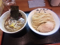 「つけそば+玉子かけ豚丼」@市川ウズマサの写真