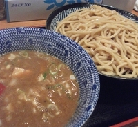 「濃厚コクつけ麺（大盛）」@汁麺屋 胡座の写真