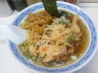 「天ぷらラーメン ￥490」@三松の写真