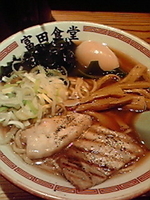 「味玉そば（並）」@松戸中華そば 富田食堂の写真