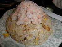 「カニ炒飯 「880円」」@中国料理 小平飯店の写真