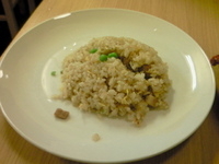 「炒飯セット（しょうゆラーメン+半チャーハン）（700円）」@銀座 一鳳の写真