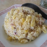 「半チャーハン280円」@風林火山の写真