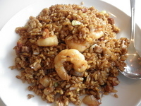 「エビの特性醤油チャーハン 「780円」」@香港料理 龍彩門の写真